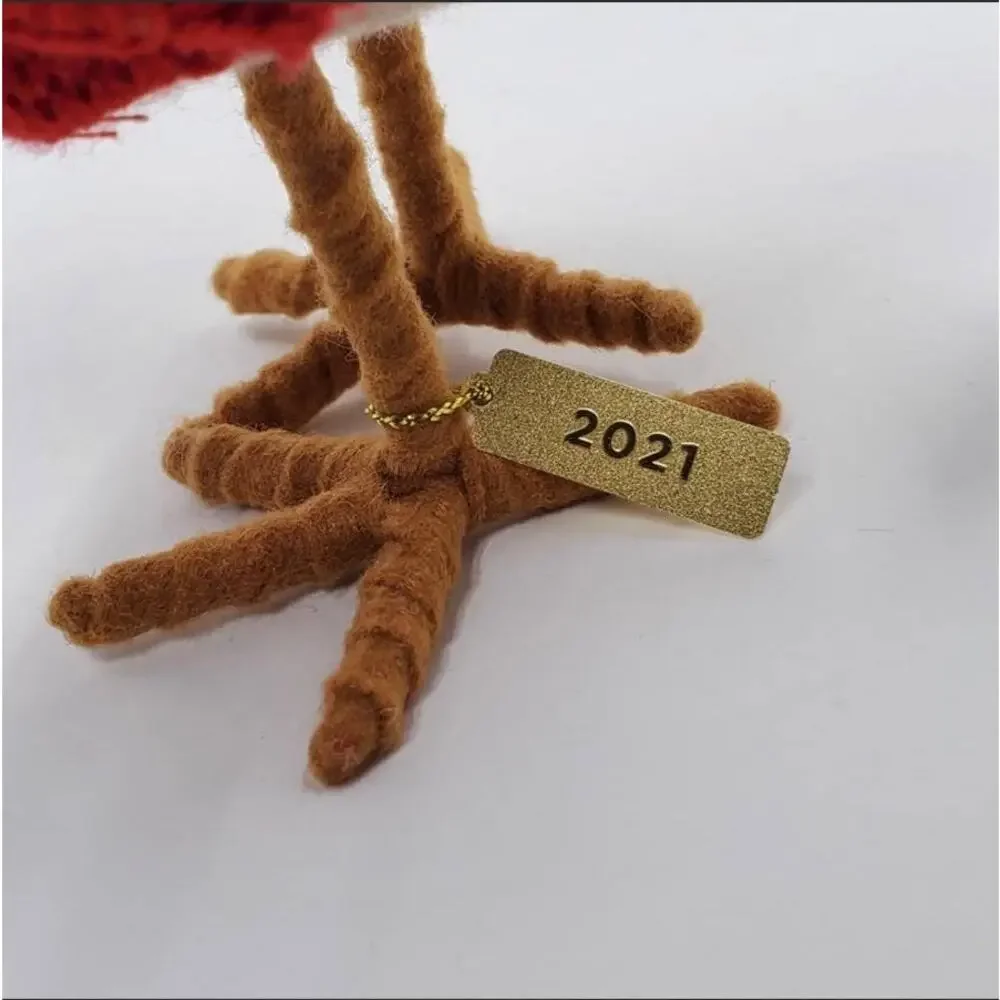 Target Wondershop GLEE Bird Red Sweater Bells Christmas Holiday 2021
